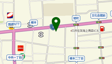 パナソニック ショウルーム 青森の地図画像