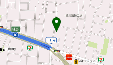 敬覚寺の地図画像