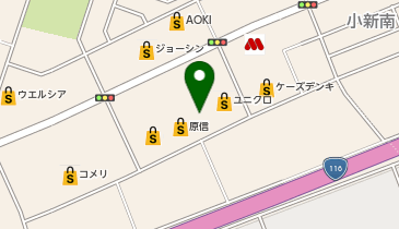 アイビューティー ルクール 亀貝店の地図画像