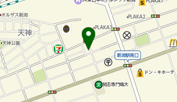 OAK eyelash&nail(オーク アイラッシュアンドネイル) 新潟の地図画像