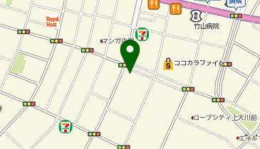 酒bar(バー)食堂 華華の地図画像