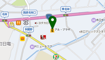 魔法のパスタ アル・プラザ水口店の地図画像