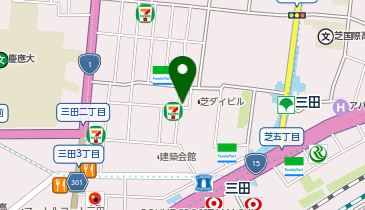 伍福軒 田町店の地図画像