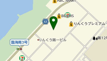 Ciaopanic(チャオパニック) りんくうプレミアム・アウトレット店の地図画像