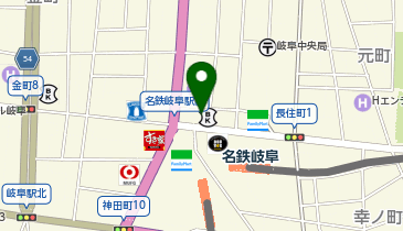喰海 岐阜駅前店の地図画像