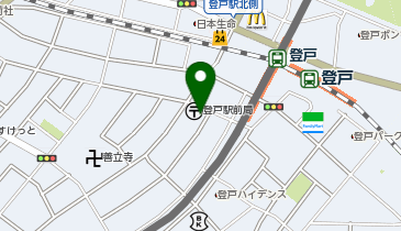 絶品餃子酒場の地図画像