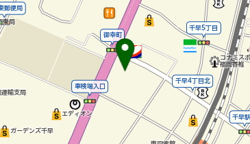 保険クリニック ハローパーク千早店の地図画像