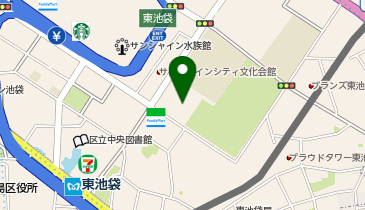 池袋保健所の地図画像