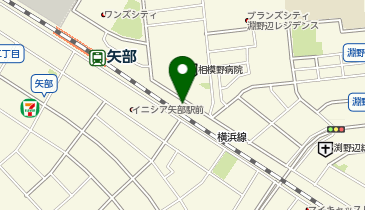 御用寿司 矢部店の地図画像