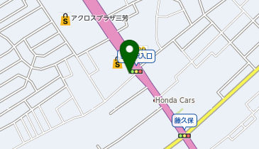 本田書店 三芳店の地図画像