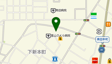 桜の森 奥田の地図画像