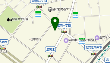 スコール金沢 健診ステーションの地図画像