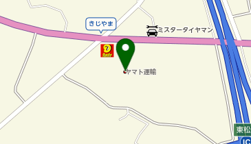 ヤマト運輸 西埼玉ベースの地図画像