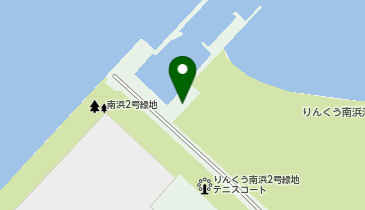 大阪海上釣堀サザンの地図画像