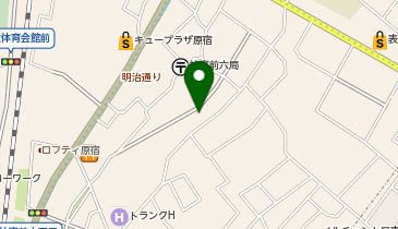 John Varvatos HARAJUKU CAT STREET(ジョン・バルベイトス原宿キャットストリート)の地図画像