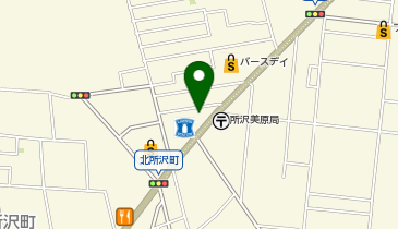 光雲堂 新所沢店の地図画像