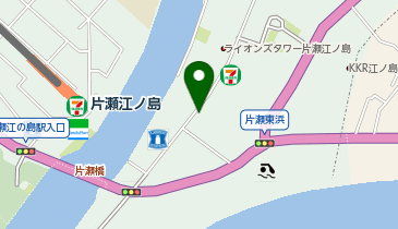 波のテーブルの地図画像
