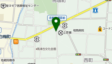 フレスコ北野天満宮の地図画像