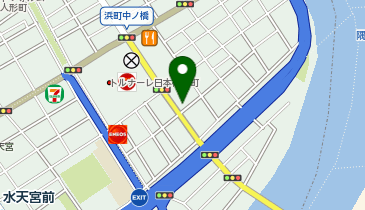 わくわく広場 日本橋浜町店の地図画像