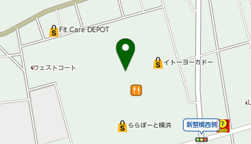 Nike LaLaport Yokohama(ナイキ ララポート ヨコハマ)の地図画像