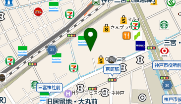 axes femme(アクシーズ ファム) 神戸三宮センター街店の地図画像