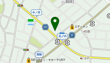 DCM ホダカ豊明店の地図画像