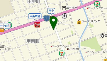 うな昌の地図画像