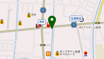 薩摩っ子ラーメン 赤井店の地図画像
