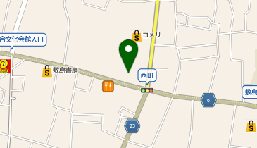 とんかつ くるみの地図画像