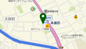 パン工房 AntenDo(アンテンドゥ) 本蓮沼店の地図画像