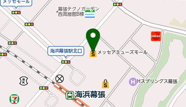 壱角家 海浜幕張店の地図画像