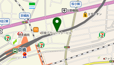 大衆酒場さんま 京橋店の地図画像