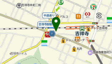 【7/17オープン】お出汁 銀シャリ アテ オオカミ 吉祥寺店の地図画像
