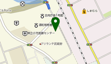 あふ食堂 さいたま新都心店の地図画像