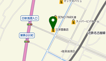 駿河屋 津白塚店の地図画像