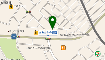 千葉日産 おおたかの森店の地図画像