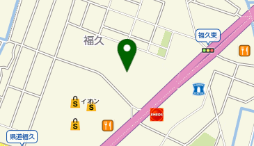 トレジャーランド福久店の地図画像
