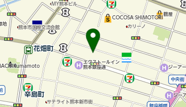 ネオ韓国酒場&times;食べ飲み放題 韓美 熊本店の地図画像