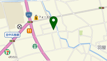 はら整骨院の地図画像