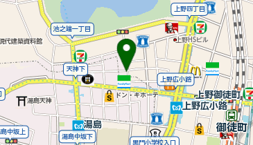 KUDOCHI sauna(クドチ サウナ) 上野湯島店の地図画像