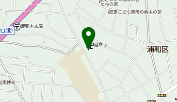 延命寺来迎殿の地図画像