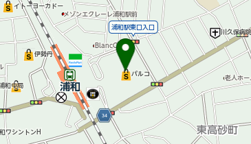 しゃぶしゃぶ但馬屋 浦和パルコ店の地図画像