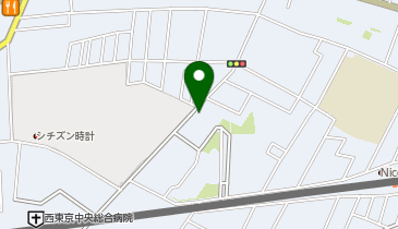 西東京市民文化プラザの地図画像