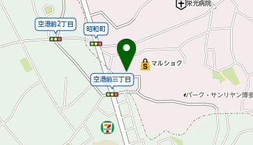 マルショク 空港東店の地図画像