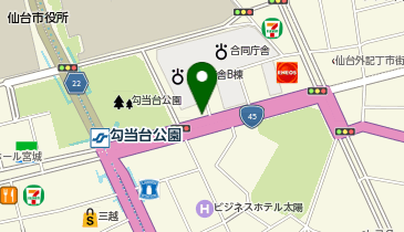 日乃屋カレー 仙台定禅寺通店の地図画像