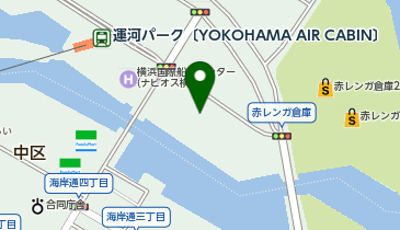 横浜保護観察所の地図画像