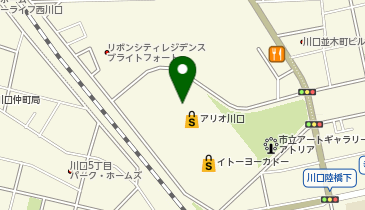 ストーンマーケット アリオ川口店の地図画像
