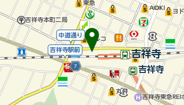 オンワード・リユースパーク 吉祥寺の地図画像