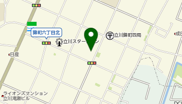 東京都立立川緑高等学校の地図画像