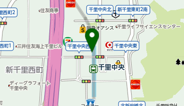 AENA(アエナ) せんちゅうパル店の地図画像